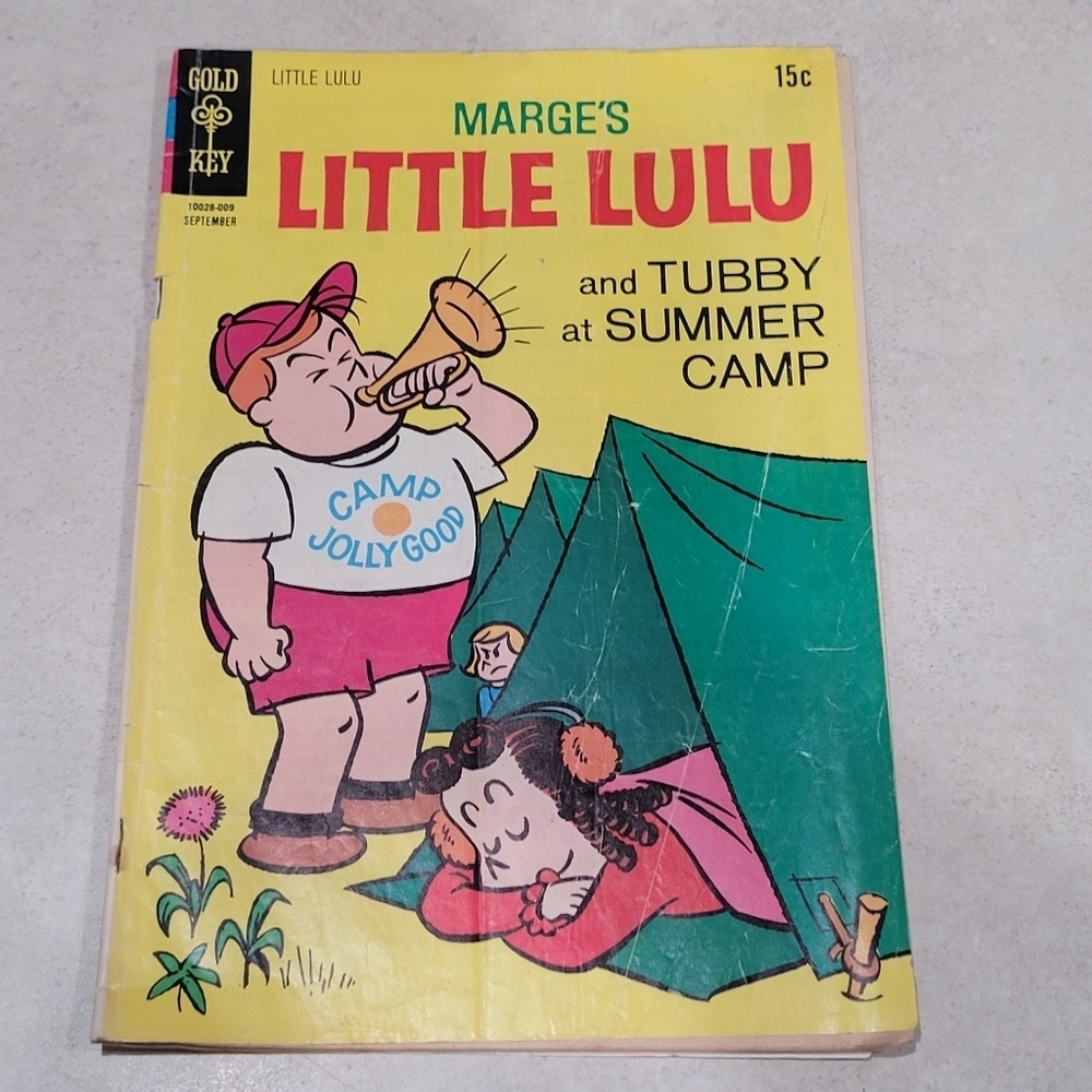 Marge's LITTLE LULU & TUBBY #197 At Summer Camp 1970Gold Key Comics
